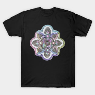 Pastel Swirl Mandala T-Shirt